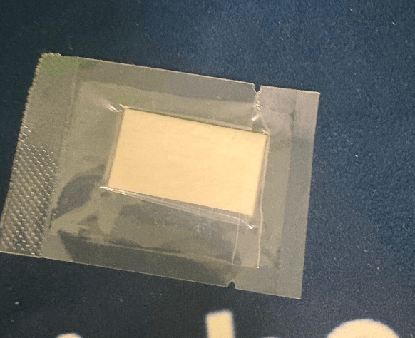 Eingepackter Anti Fog Einsatz