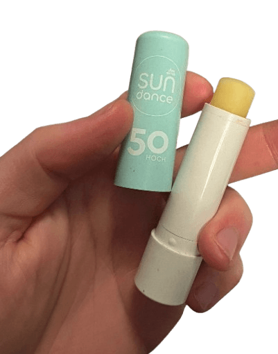 sundace Labello mit 50 LSF Schutz