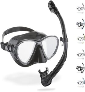 Cressi Big Eyes Evo Alpha Ultra Dry Schnorchelset