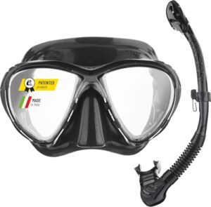 Cressi Big Eyes Evo Alpha Ultra Dry Schnorchelset