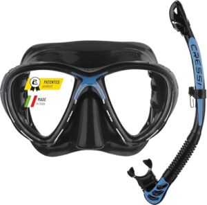 Cressi Big Eyes Evo Alpha Ultra Dry Schnorchelset