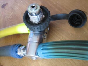 Atemregler Flaschenventil DIN Anschluss