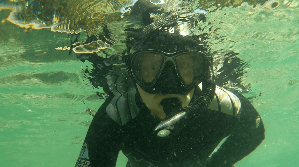 Mares Ergo Dry Schnorchel im Unterwassertest im See