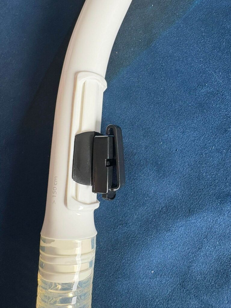 Detailaufnahme des abnehmbaren Clips