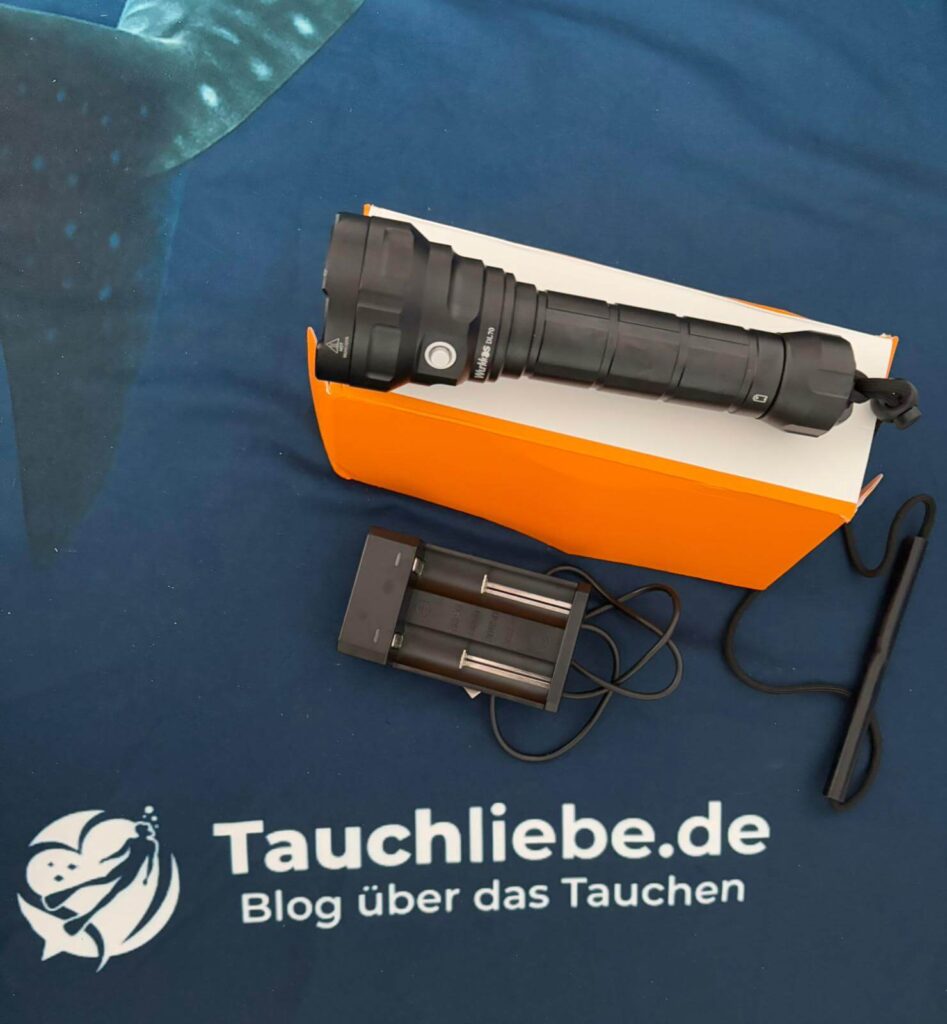 Wurkkos DL70 Unboxing mit Originalverpackung