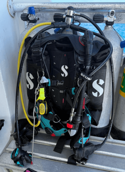 Nahaufnahme Scubapro Hydros Pro Wingjacket