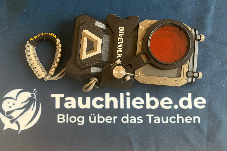 divevolk seatouch 4 Gehäuse mit Tauchliebe Logo