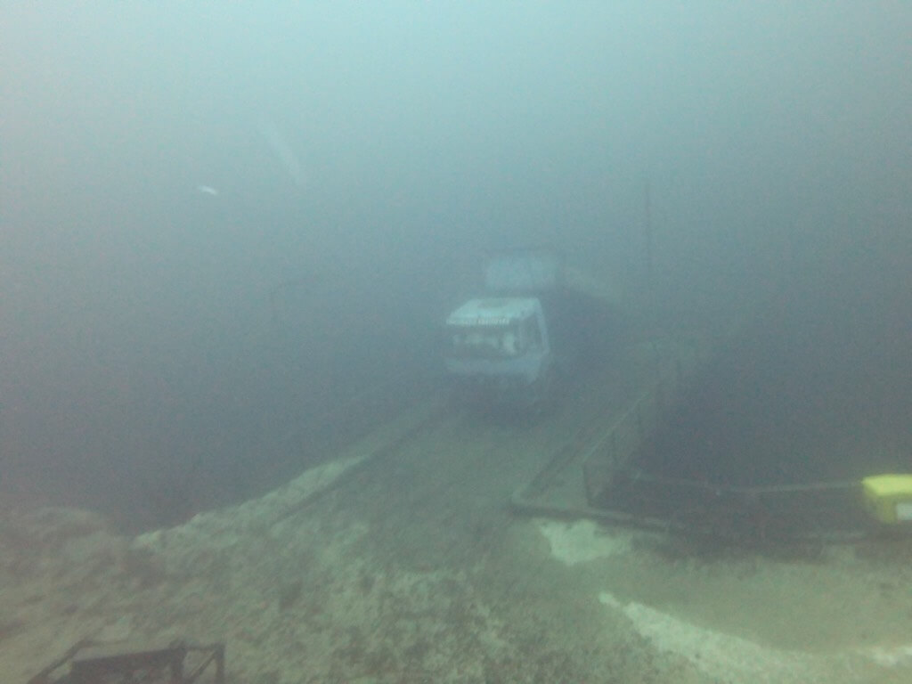 Unterwasseraufnahme mit der Sealife Micro 3.0 LKW im Kreidesee Hemoor