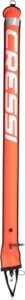 Cressi Elite Marker Buoy Orange - Tauchmarkierungsboje zur Oberfl&auml;chenmarkierung, Orange, 180 cm, Erwachsene Unisex