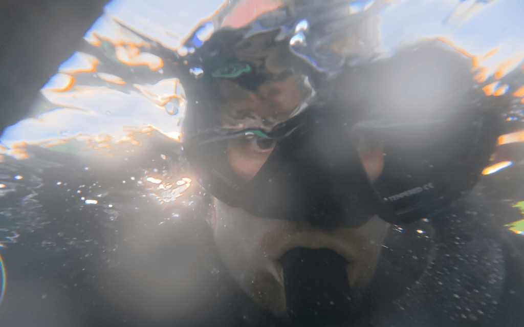 Unterwasser Test des Dorlle Tauchmaske und Schnorchel